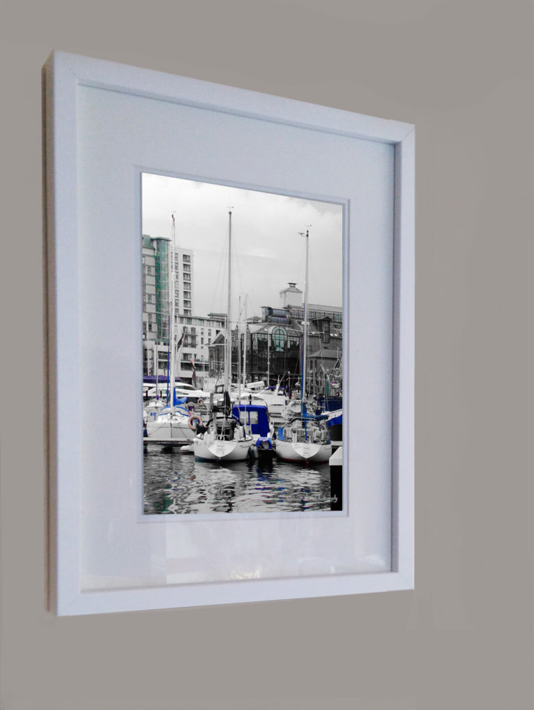 Framed Print "Ipswich Marina"