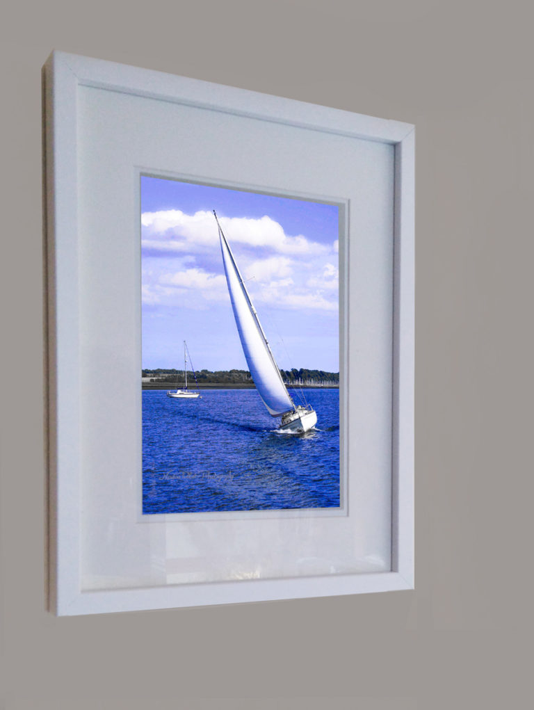 Framed Print "White Sails"